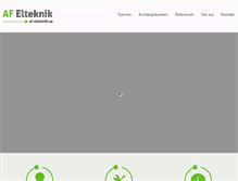 Tablet Screenshot of af-elteknik.se